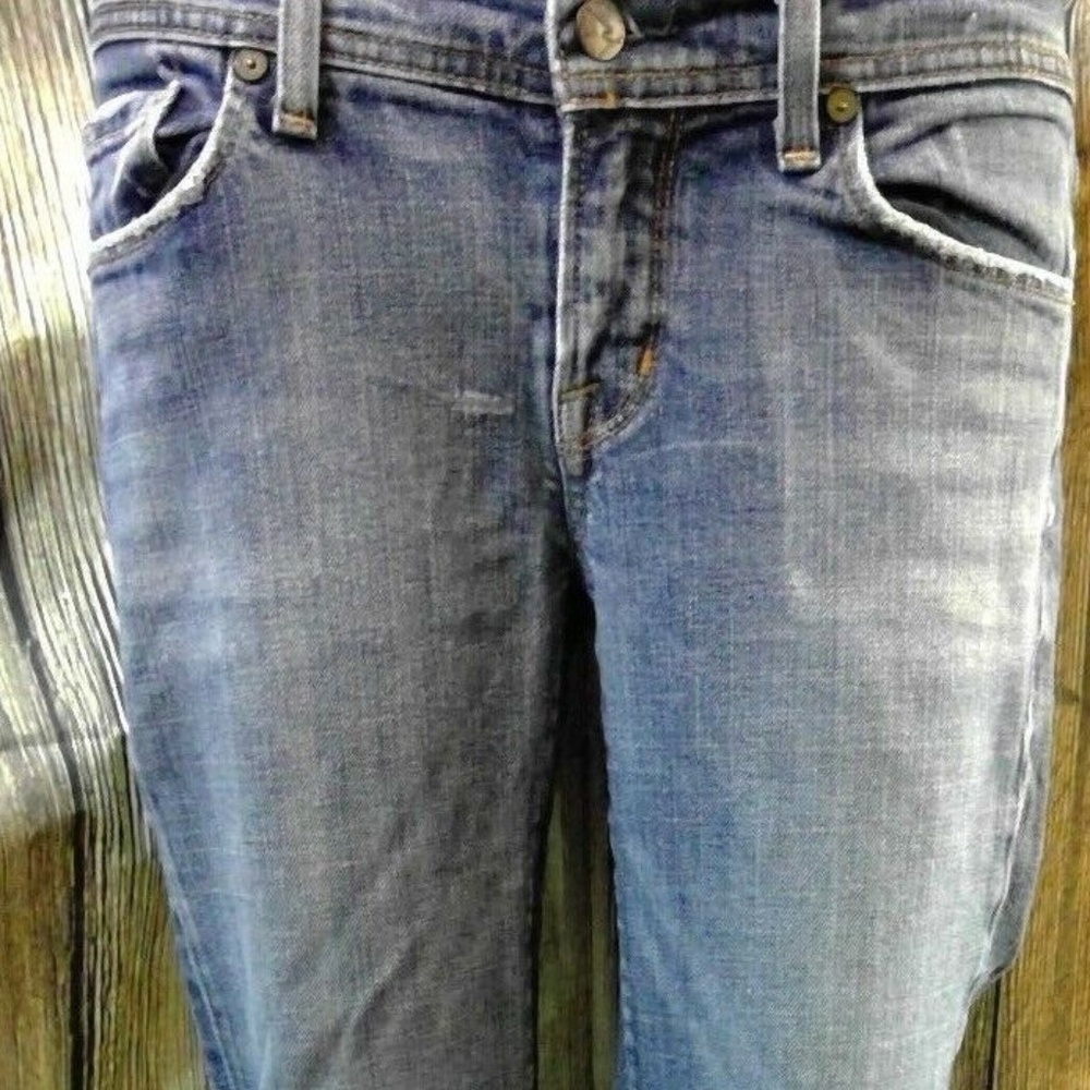 Citizens of Humanity Ingrid #002 Flare Jeans Size 29 Low Rise Stretch Denim